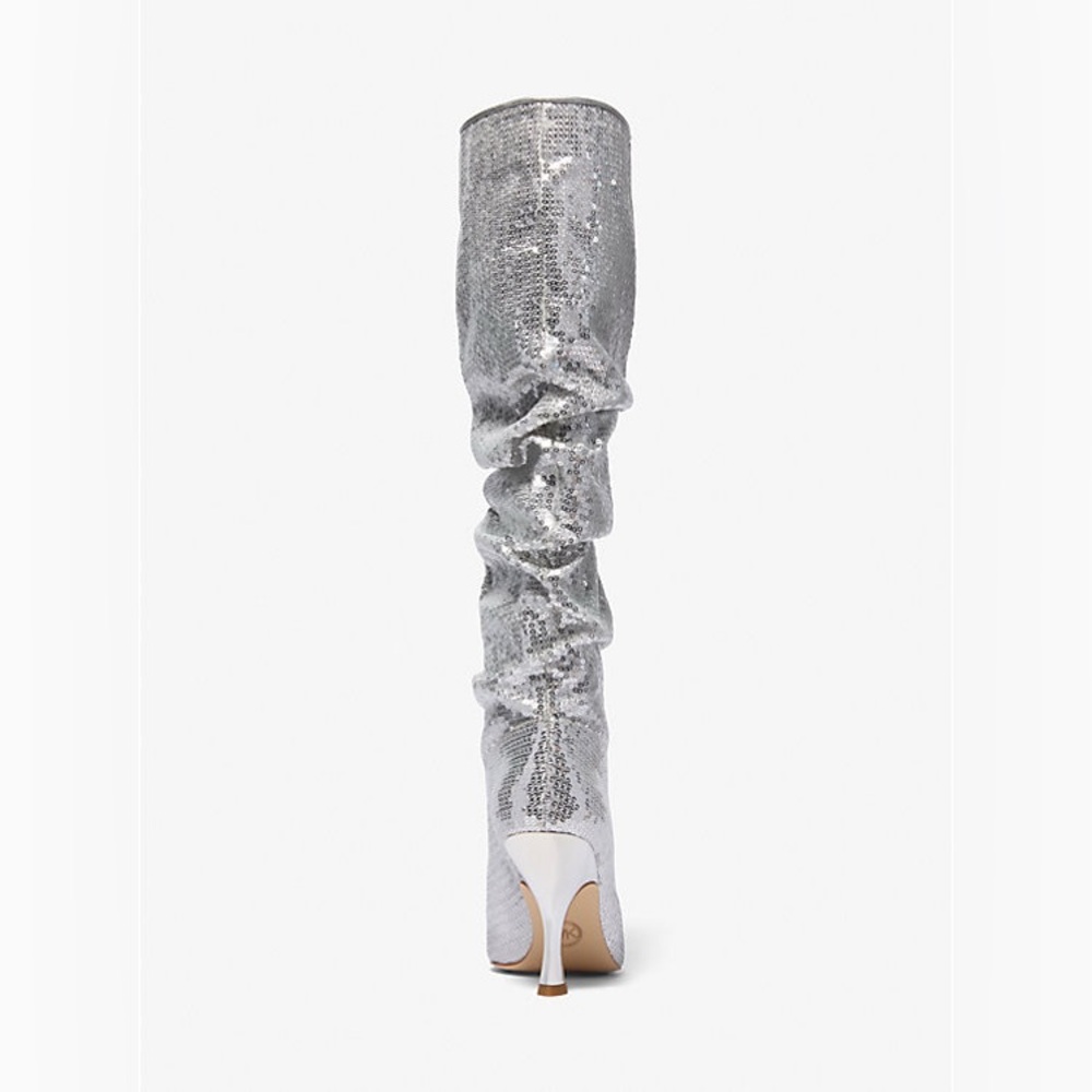 MSRP $325 MICHAEL MICHAEL KORS Luna Sequined Boot - Picture 2 of 7